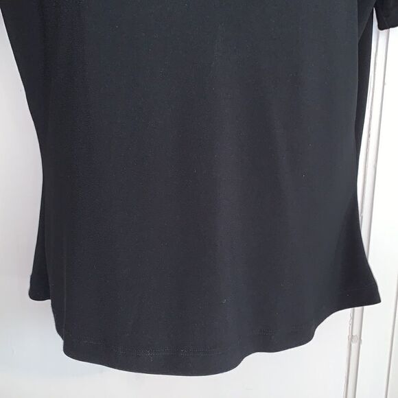 Van Tisse black  short sleeved polo shirt - Picture 3 of 7